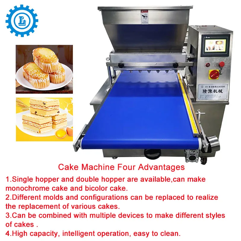 SV- 400F Commercial Dorayaki/ Swiss Roll Production Line/ Muffin Cake Machine