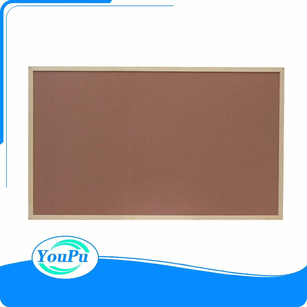 Custom Size Available Office Board for Wall Cork Large Wall Mounted Notice Pin Board  for School Home Cork Board with Wood Frame