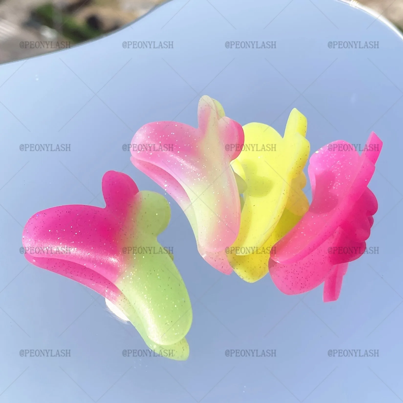 Lash Revise Pad Eyelash Fix Shields Lash Tint Guard Eyelash Separator Palette Silicone Plate Perming Lash Straight Nutrition Rod