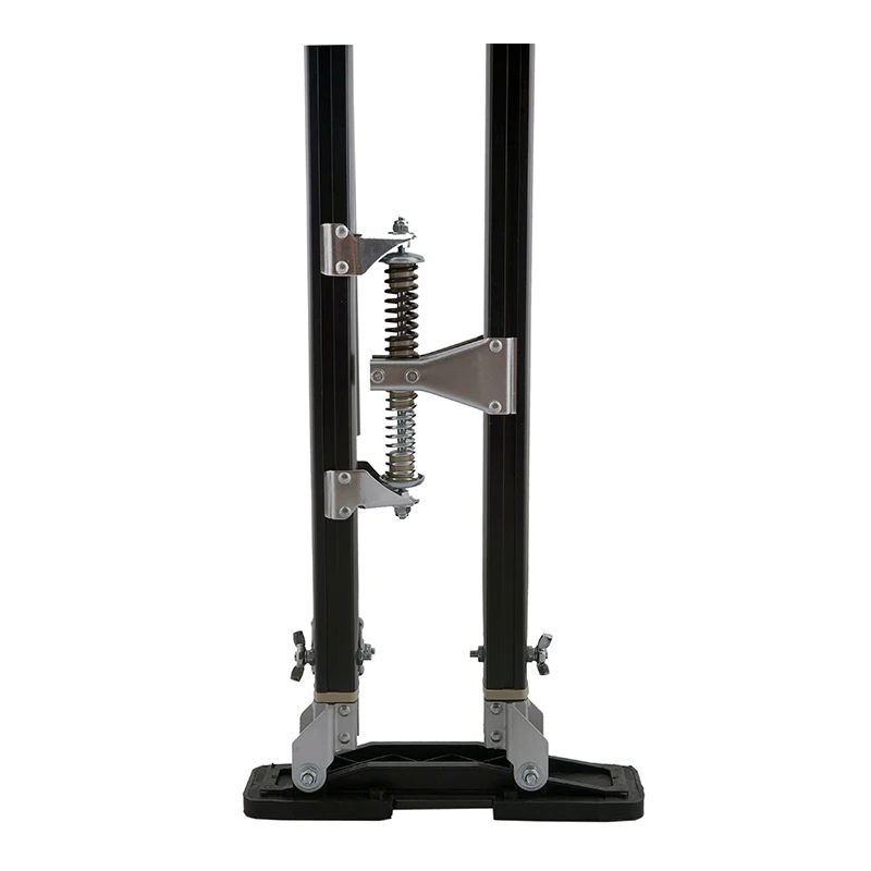 2440 inch aluminum stilt drywall painting stilts for painter taping tool black