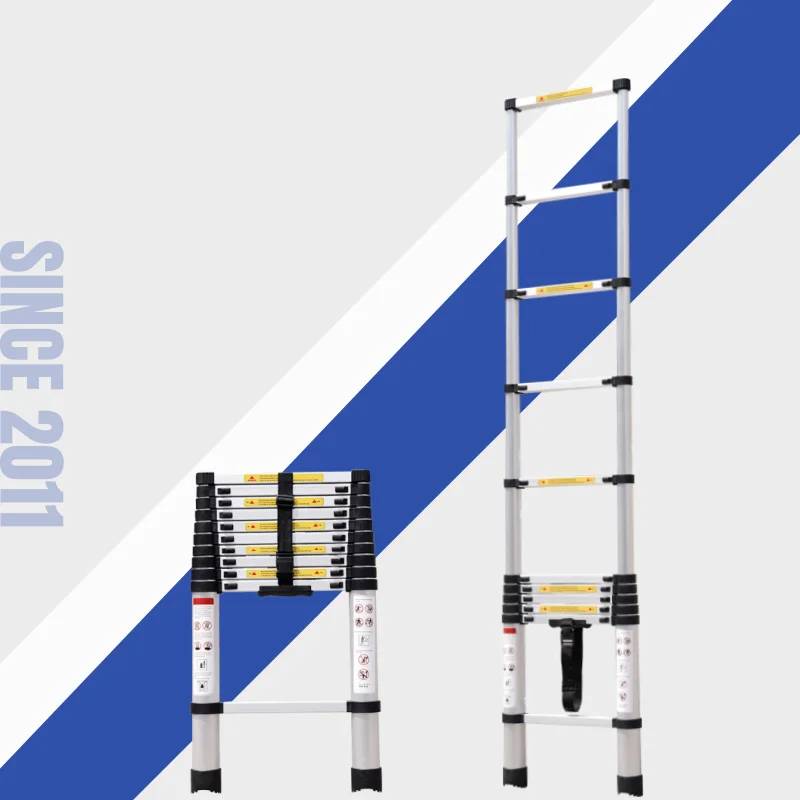 multifunctional ladder 4x5 steps   work platform, telescopic ladder ladder aluminum fix step