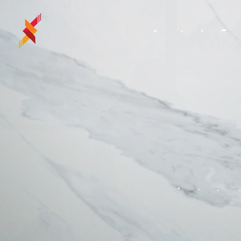 Luxury countertop middle island table top porcelain slab white rock plate artificial sintered stone for kitchen