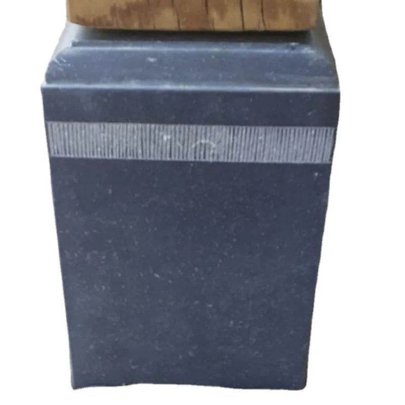 Blue Limestone Landscaping Stone Elegant Base Stone for Pillar
