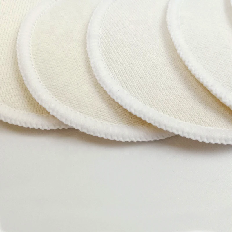 100% natural hemp makeup remover pads reusable hemp organic cotton facial rounds anti-bacterial cosmetic make up removal wipe