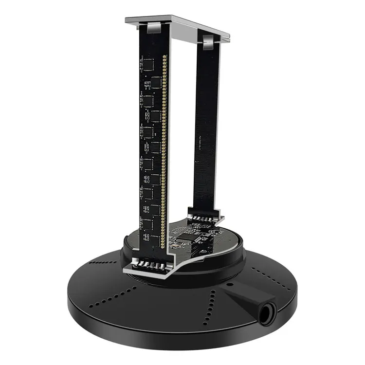 Newest 360 Degree View 3D Holographic Air Display Desktop Hologram Display Fan with Acrylic Cover for Advertising Cafe Mall