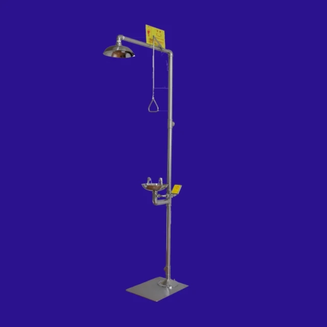 ABS coating Combination Eyewash/Shower emergency eye wash station