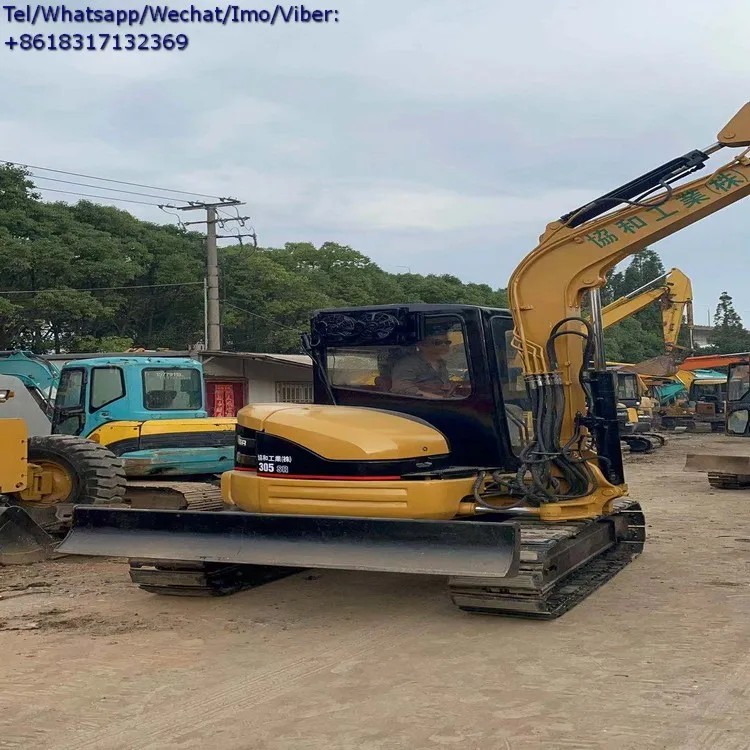 Used Cat 305CR 305SR 5 ton Crawler Excavator Japanese Brand