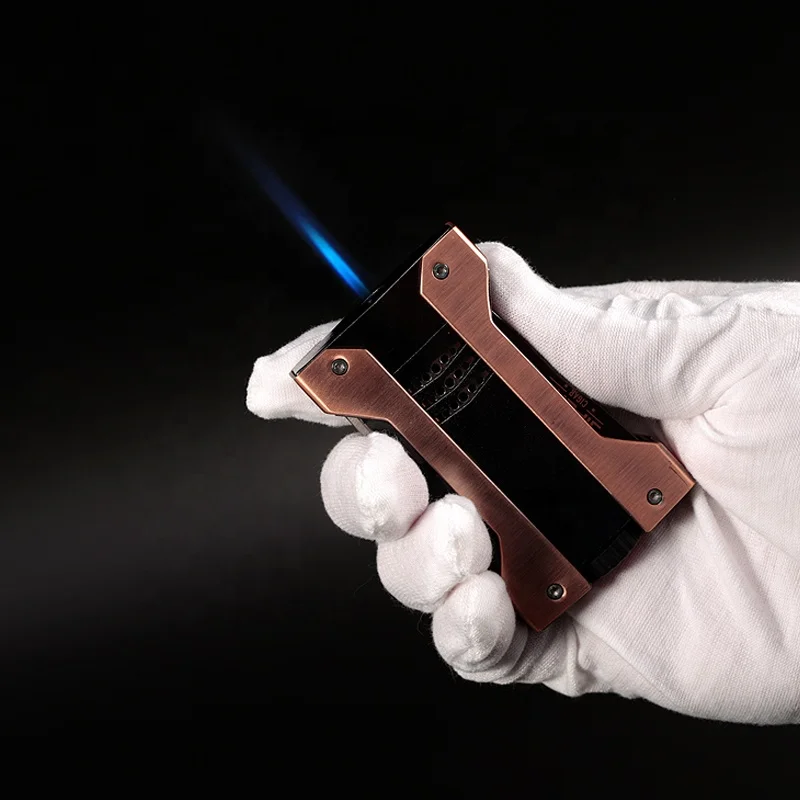 JIFENG JF-TZ252 new technology Luxury classic 4 in 1 Cigar Accessories Gift Set with Cigar Cutter ashtray sets