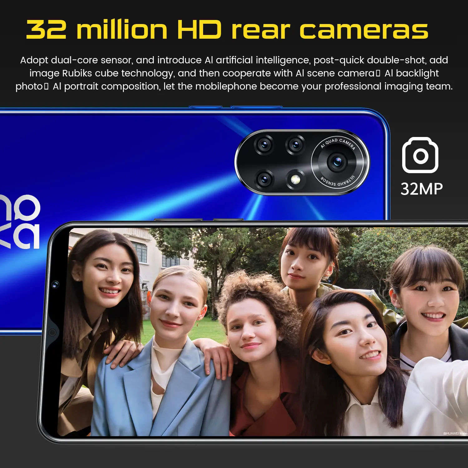 Hot Selling Nowa 8 pro original 8gb+256gb 16MP+32MP face unlock full Display Android 10.0 Cell Phone Smart Mobile Phone