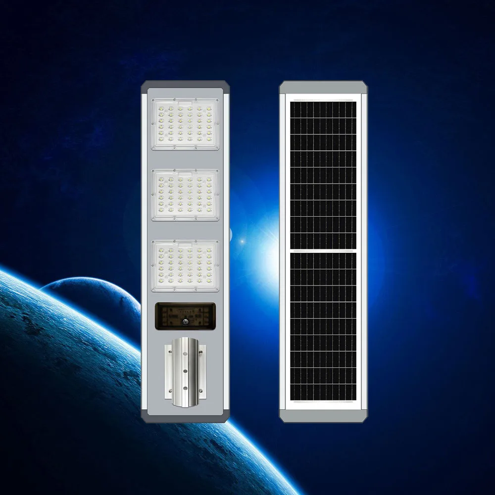 200W Street Solar Lights Aluminum All In One Integrated JD-H200 Street Solar Powered Lights For Outdoor Road Pathway