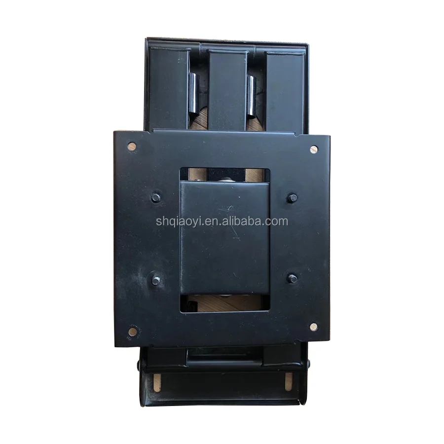 Durable Industrial Black Forged Steel Long Heavy Duty Sheet Metal Fabrication Hidden Floating Wall Shelf Bracket