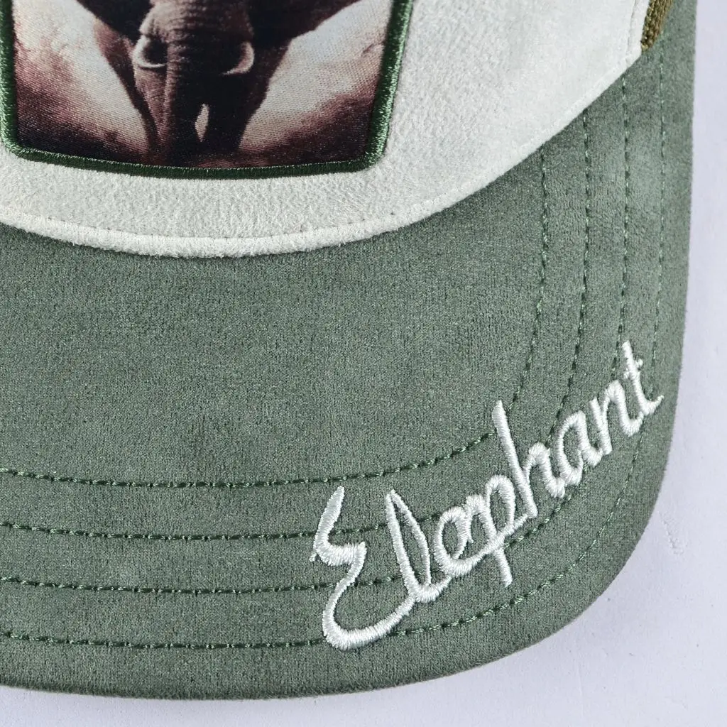 Factory Price Wholesale Unisex Embroidery Logo Luxury Baseball Cap Animal Elephant Tuckers Hats For Men