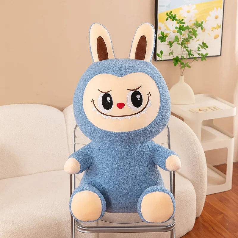 Botu Kawaii Figures Labubu Action Cartoon Doll Plush Pillow Doll Gifts Soft Toys Stuffed Animals Doll Anime Labubu Plushies Toy