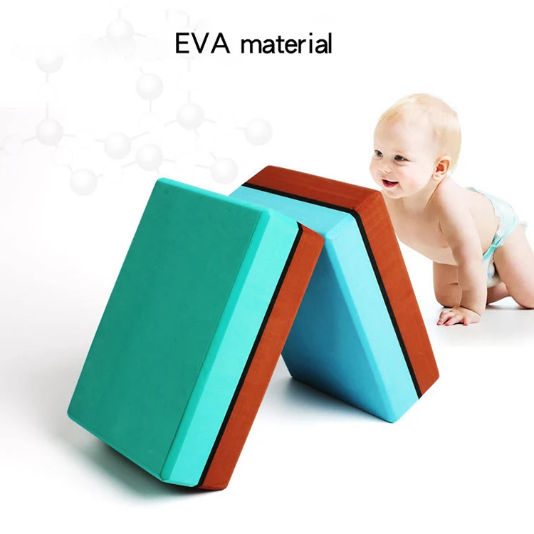 Lightweight Customized Logo Eco Friendly Fitness EVA Heart Yoga Block