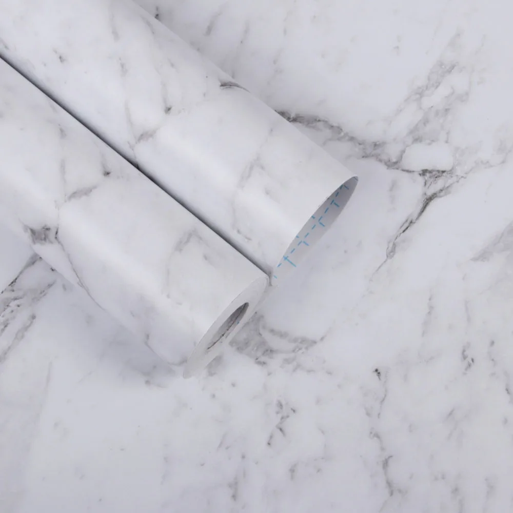 Jinyi Marble Pattern Waterproof Peel And Stick Self Adhesive Makeover Remake Sheet Contact Paper Home Decor Film