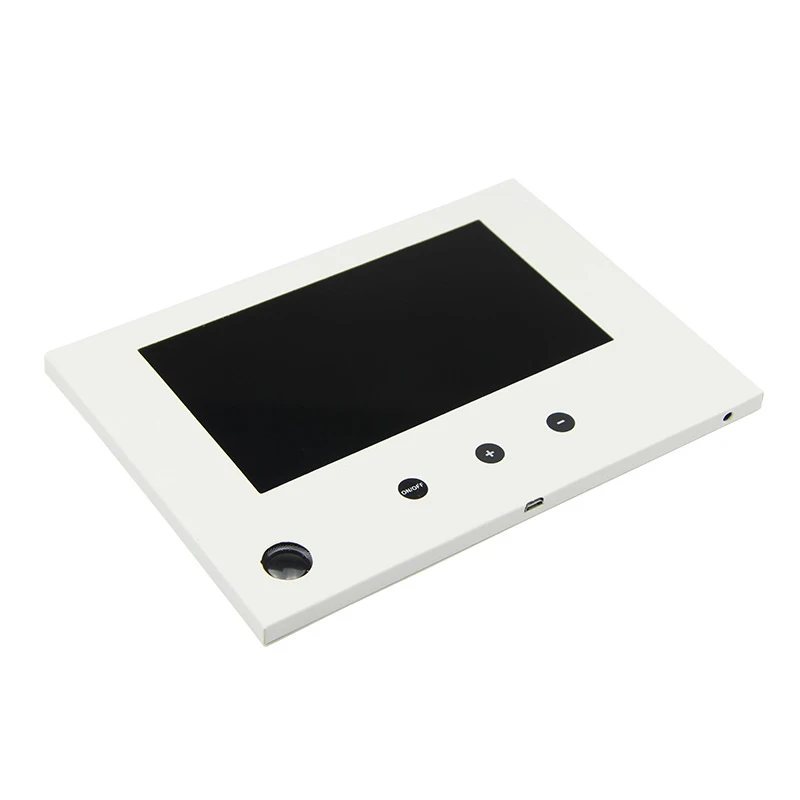Customized hard cover video book or blank video book can also serve as guest book video terminal