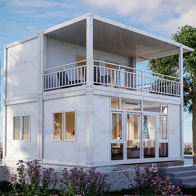 Modern Design Modular House Flat Pack Container Office Luxury Office Container Building