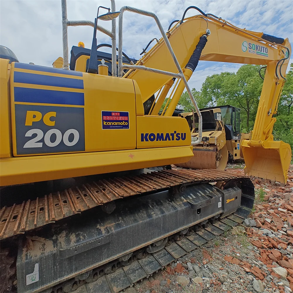 used KOMATSU PC200 8 medium machine for construction secondhand high quality good condition construction equipment komatsu