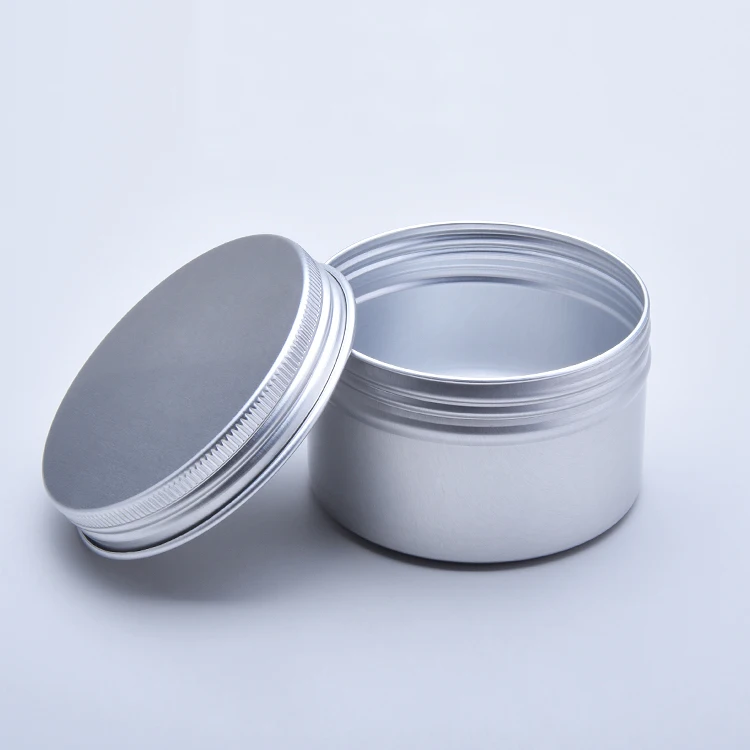 Wholesale custom 30ml 50ml empty metal container aluminum candle jars