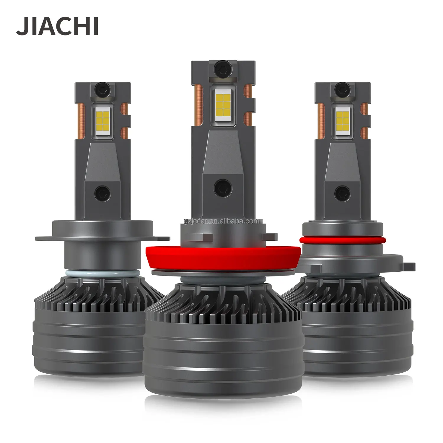 JIACHI H7 Auto Led Headlight H4 6000lumen 65w 12v Car Motorcycle H1 H11 CSP Led Headlight Bulb High Beam for Honda VW JEEP