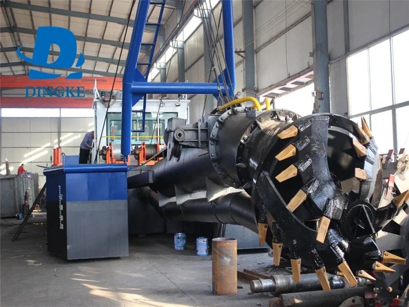 Cutter suction dredger machine sand dredging with low price and large capacity
