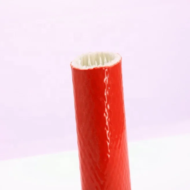 Factory Sale Fire Resistant Fiberglass Sleeve Oil Acid And Alkali Resistant Fire Sleeveing