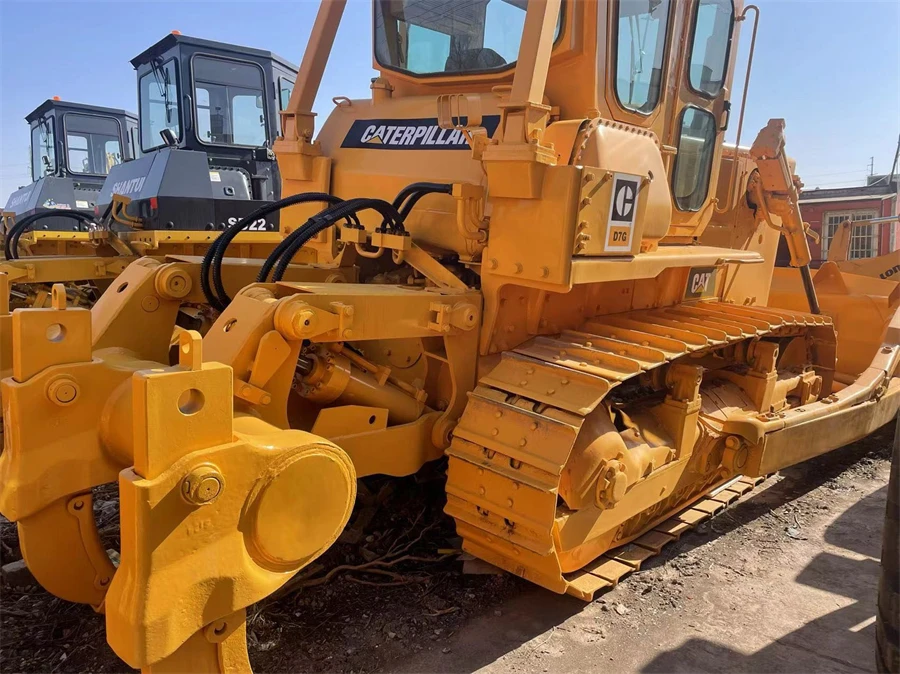 Used CAT D7G Bulldozer Caterpillar Crawler Tractor Construction Machine D7 D5 D6 D4C Cheap for Sale