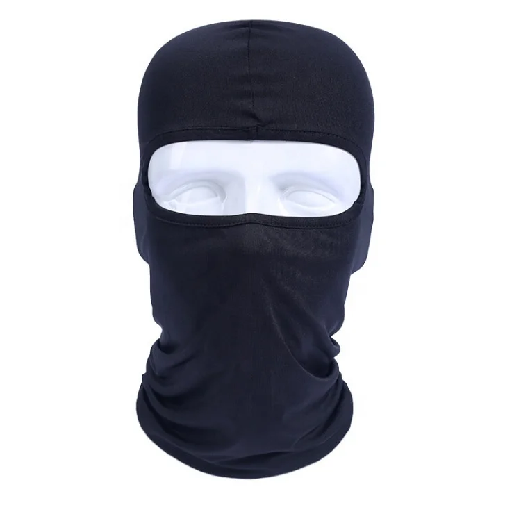 Hot sell custom logo printing full face cover breathable Motorcycle one hole ski mask balaclava