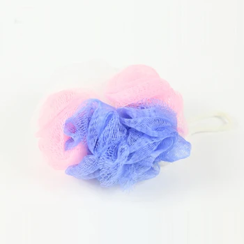 Экологически чистые красочные душевые сетчатые спонжи губка люфа для ванны все цвета pantone по запросу покупателя