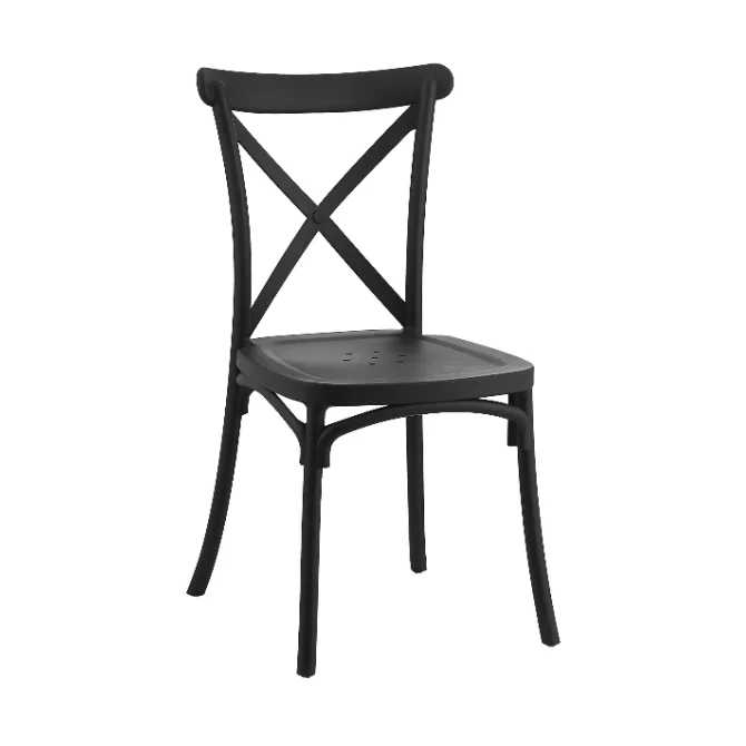 
Hot-selling Modern PP Plastic Dining Chair With Stable Legs 