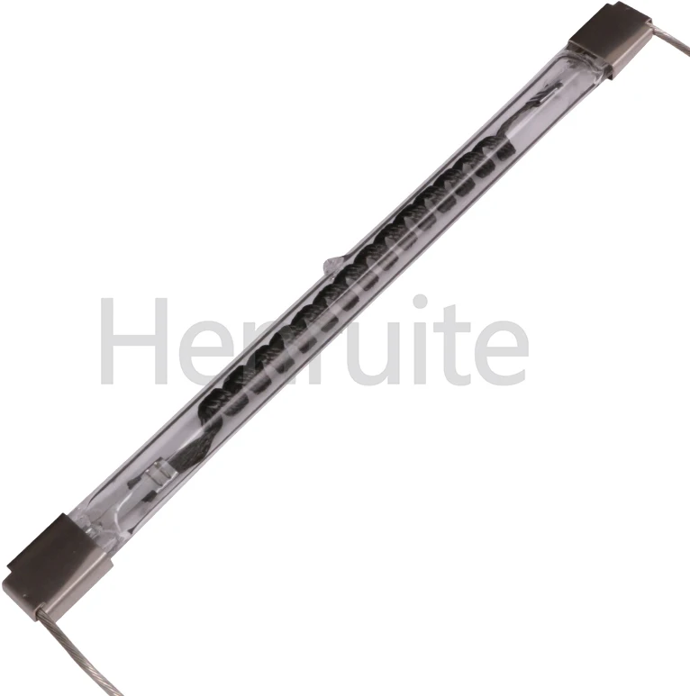 Quartz infrared heating element 1500w carbon fiber lamp heating system heat emitter
