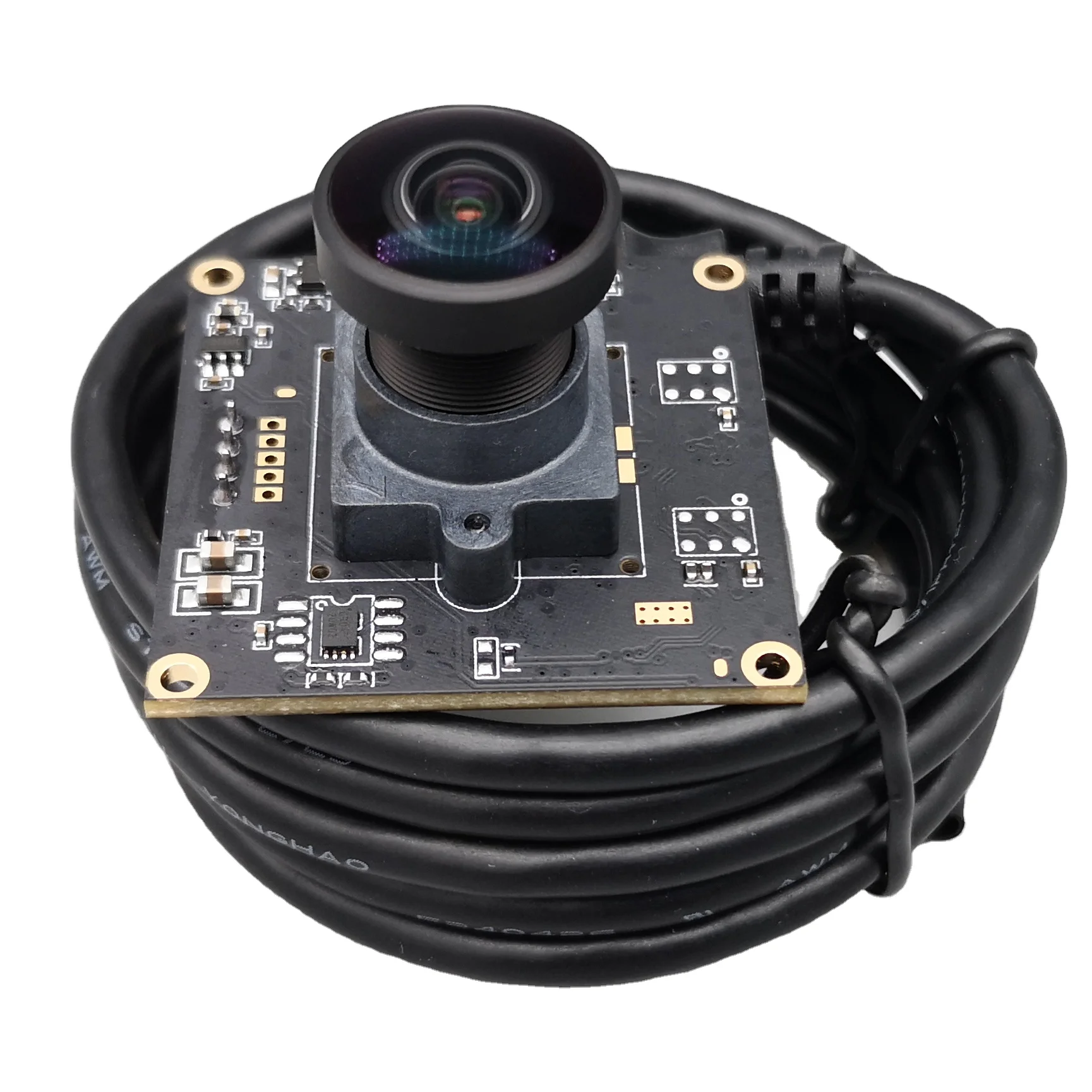 Customized  Low Illumination  wide angle 1/2.8 inch CMOS IMX307 38*38mm 2MP USB Camera Module