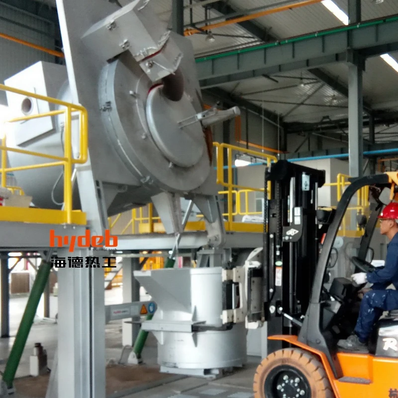 1 Ton Capacity Metal Foundry Melting Pot Steel Iron Electric Smelting Furnace Aluminium Melting Furnace Industrial Furnace