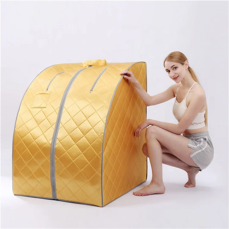 Brasil Sample Free Popular Mini Portable CE ROHS Approval CV Shopping Decompression Far Infrared Sauna Carbon