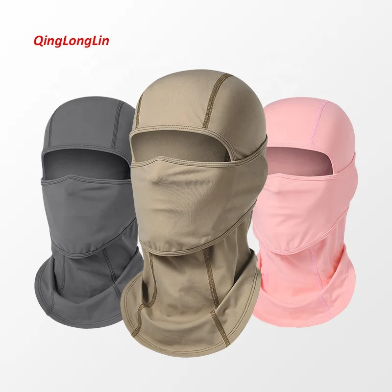 Зимняя Лыжная подкладка для шлема Qinglonglin с черепом Антибактериальная маска ветрозащитная Флисовая теплая