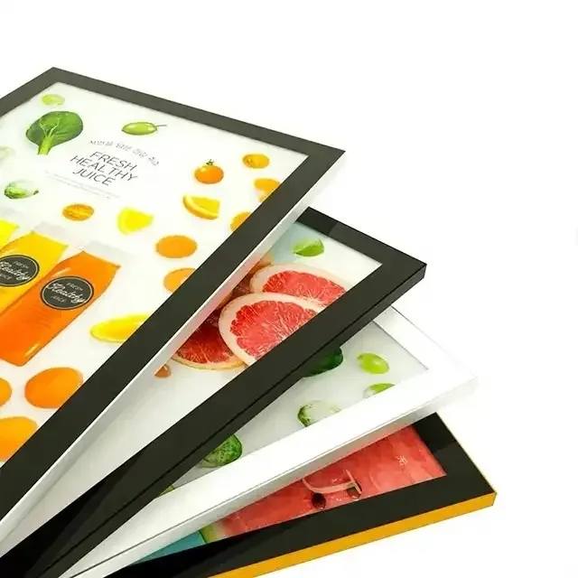 Advertising Backlit Led menu board Light Box sign Led Slim Light Box Advertising Sign Boards