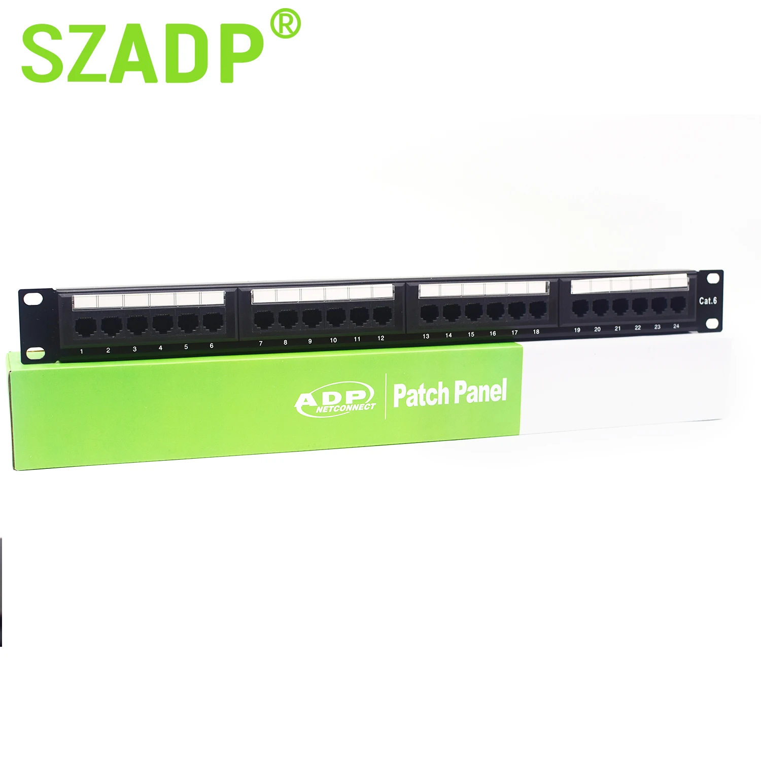 Cat 5 Патч-панель со вставками Cat6 48 портов Rj45 24 порта Utp скользящая Sc дуплекс 25 50 порт Rj11 телефонная