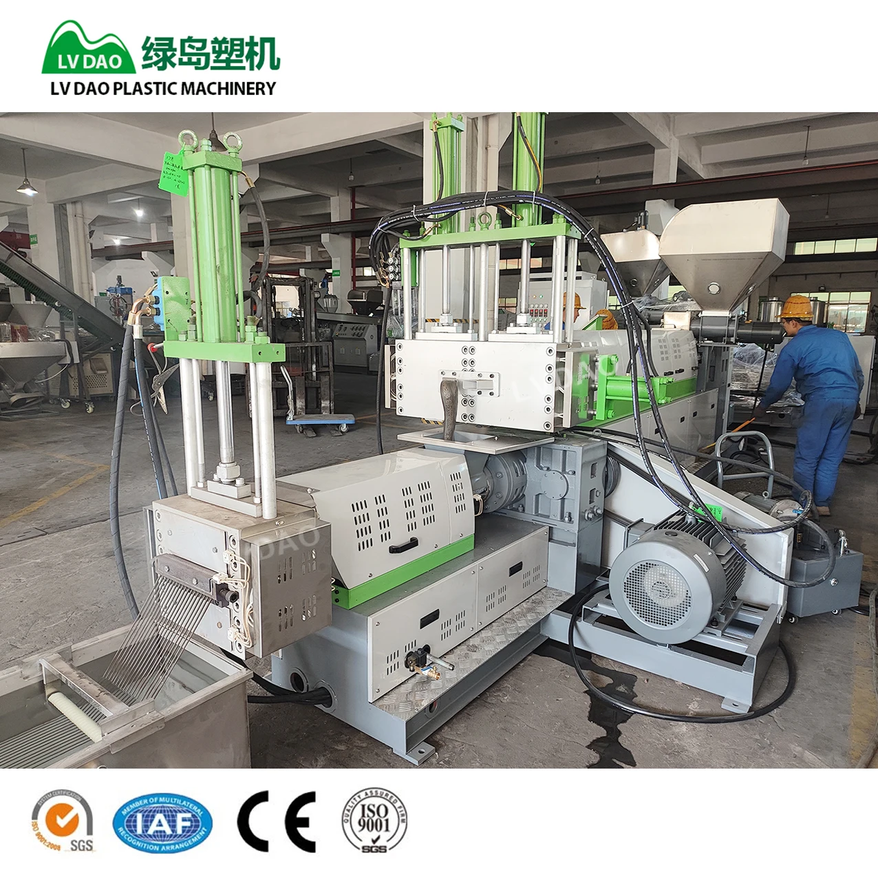 Plastic Recycling Machine Pelletizer Granulator for Pellets Granules Making Machine plastic recycle suppliers