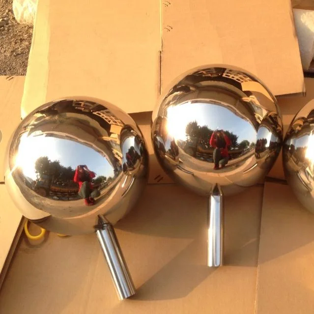 VFX HDRI 12cm Chrome Ball with Grey Ball Profession Camera Reflector Stainless Steel Hollow Sphere