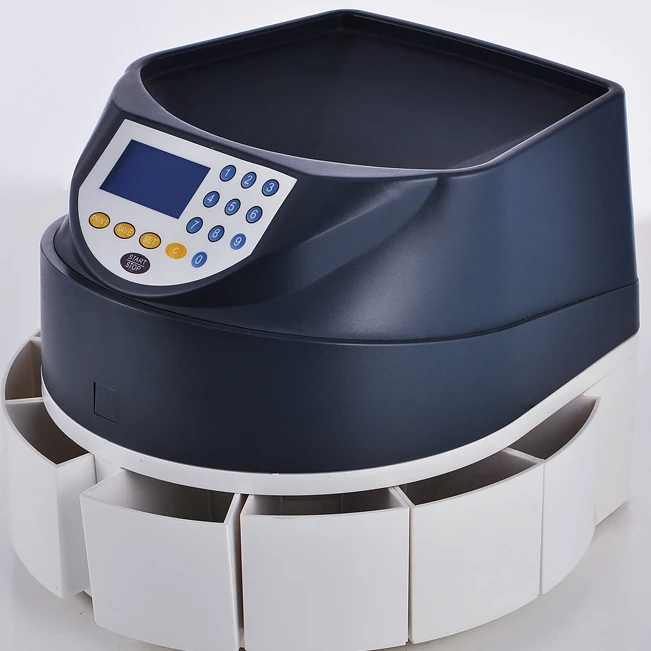Fast Counting Speed LCD Coin Sorter Automatic Euro Coin Counting Machine DB450