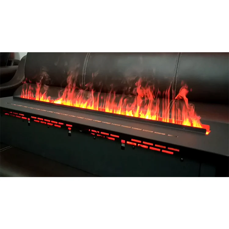 Modern Fireplace Water Vapor 3D Steam Electric Fireplace Heater Remote Control Cassette  Water Vapor  Fireplace Insert