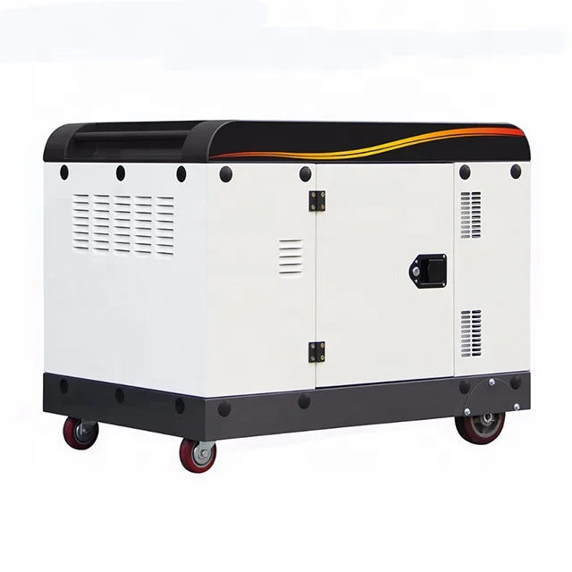
Air-cooled V-twin cylinder diesel engine single phase generator home use single or 3 phase super silent diesel generator set 