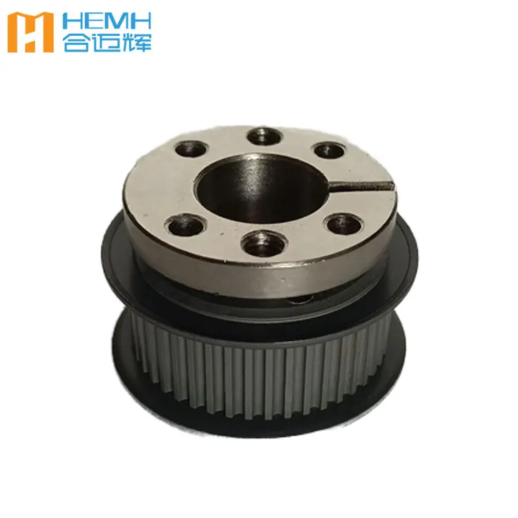 Timing pulley manufacturers for embroidery machine aluminum alloy synchronous wheel C45 steel synchronous wheel