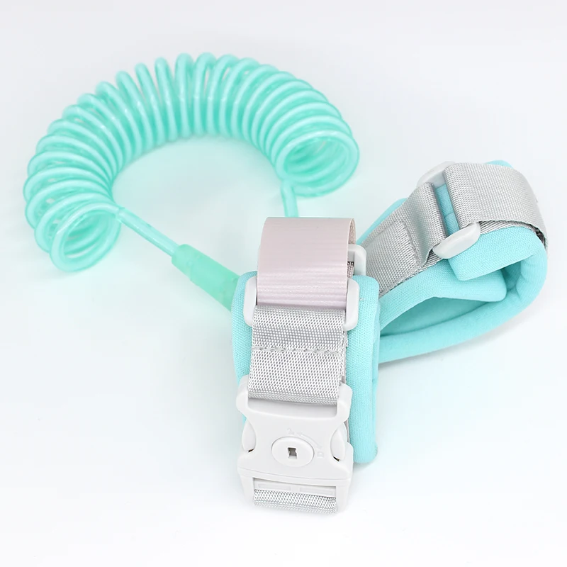 Latest product Shopping mall supermarket bag white heart anti-lost wrist child anti-lost traction rope