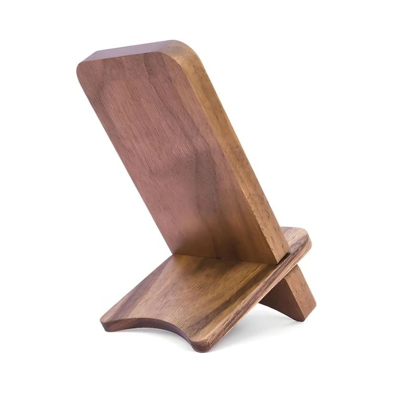 Wholesale High Quality Solid Wood Simple Phone Stand, Desktop Stand, iPad Tablet Display Stand