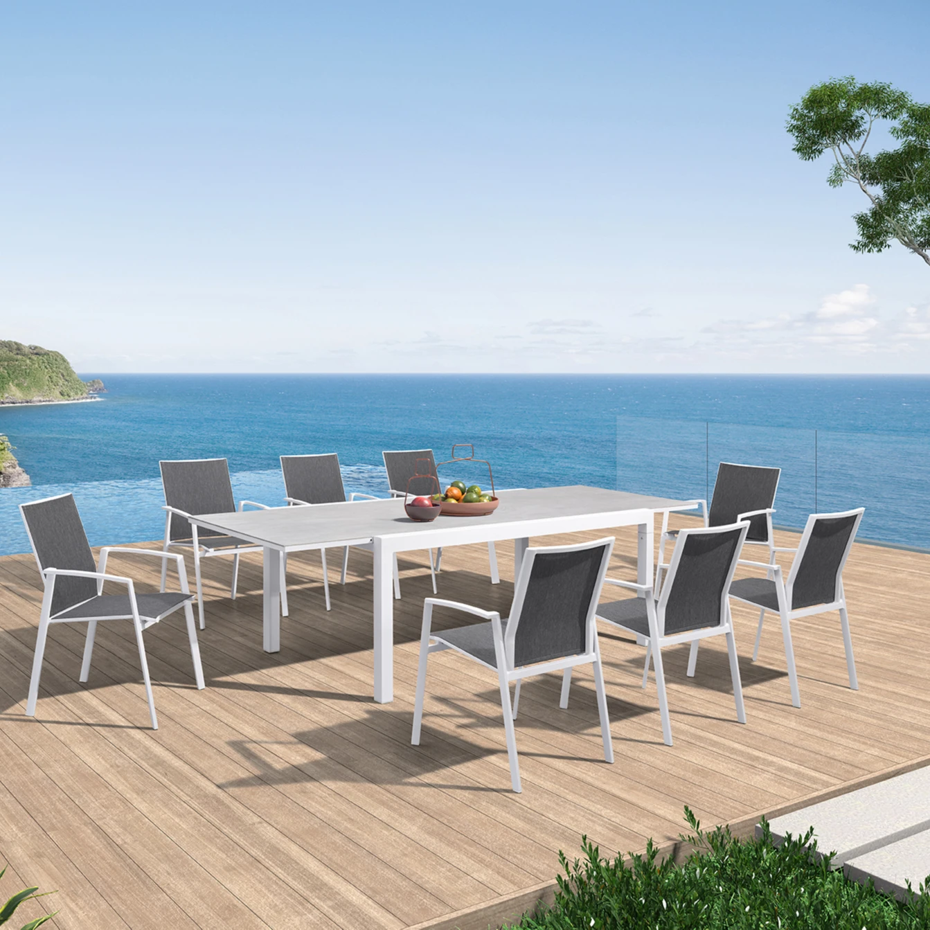 Wholesale Various Chair Customization Aluminum Modern Garden Outdoor Dining Patio