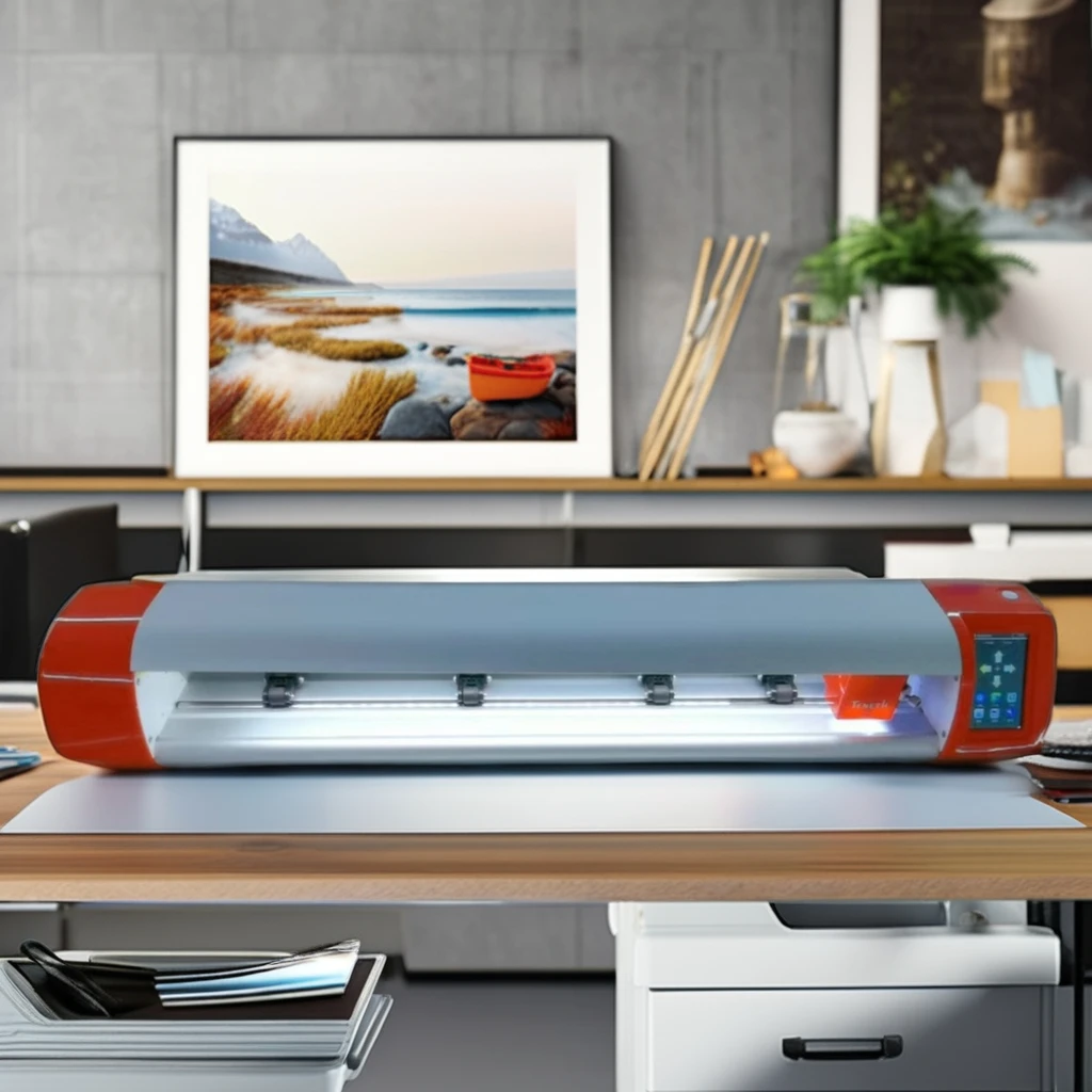 Bascocut Automatic Contour Cutting Vinyl Printer with CCD Camera Stepper Motor Driver and Signmaster Software Graph Plotter