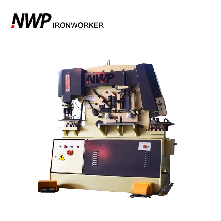 Hot Sale Angle Iron Notching Round Rod Cutting Machine Q35Y-40 Hydraulic Ironworker