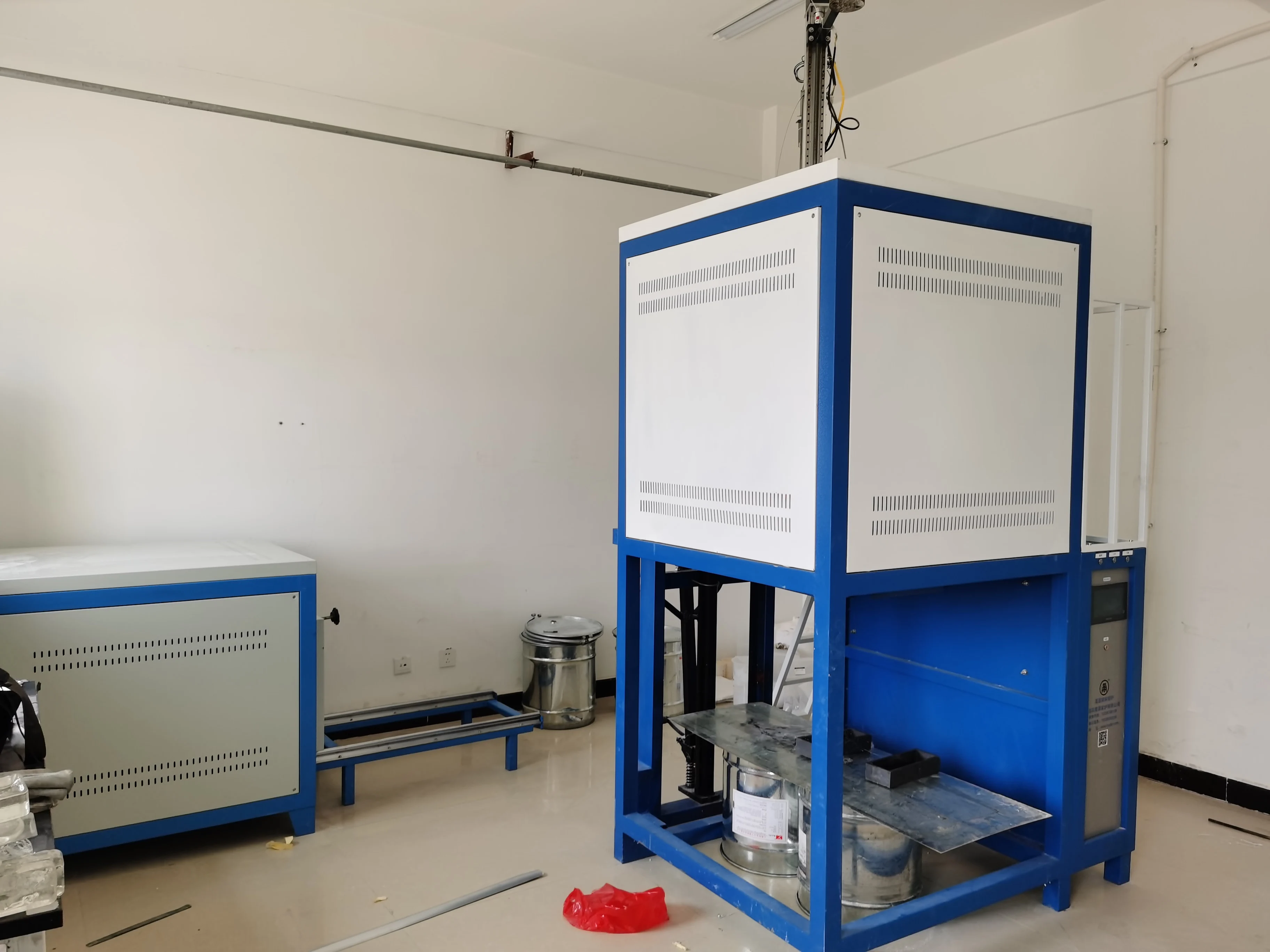 1600C Industrial or lab electric glass or silver melting and frit furnace fabricant