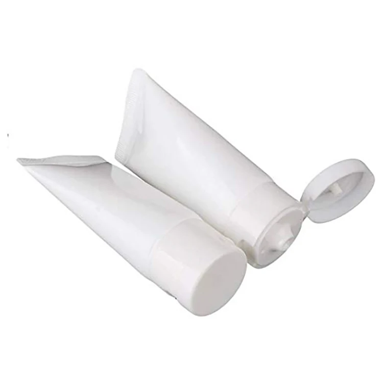 
Empty 50ml 100ml 200ml Flip Lid Plastic Squeeze Tube for Body Lotion Plastic Cosmetic Tube Cosmetic Hand Cream Tube 